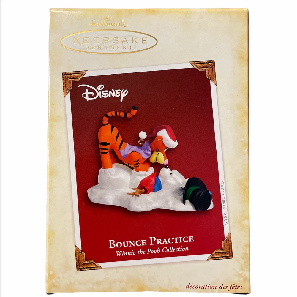 2005 Hallmark Keepsake Ornament Bounce Practice, Winnie the Pooh Collection
